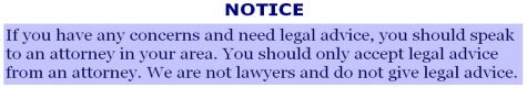 Legal Disclosure