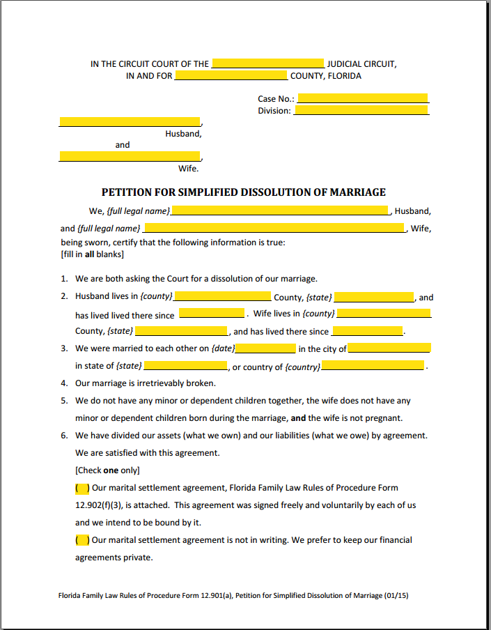 florida divorce laws regarding inheritance